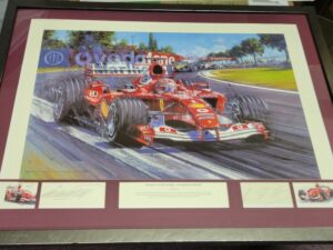 Framed Signed by Schumacher - Champion Supreme - Nicholas Watts