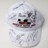 Freck’s Auto Art Cap Signed by Penske, Moss, Montoya, Fittipaldi + 7 more