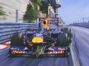 Sebastian Vettel- World Champion 2011 Signed by Vettel