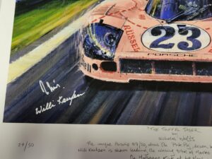 The Truffeljager Autograph Detail - Nicholas Watts