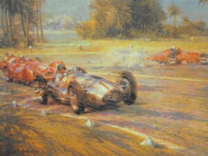 King Of Tripoli Hermann Lang Print