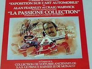 Monaco 1996 Signed by Regazzoni