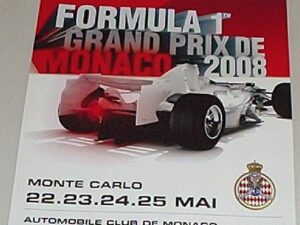 Official 2008 Monaco Grand Prix