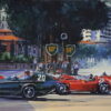 First Corner - Monaco Grand Prix 1957 - Nicholas Watts