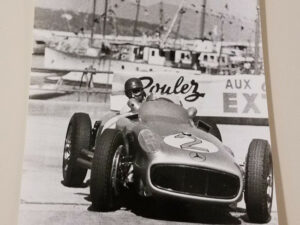 Fangio 8 Car Racing Photo