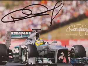 Rosberg Photo Card Close-up