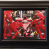 Kimi Pit Stop Autographed Photo