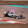 Lewis Hamilton Autographed Photo National Flag Day