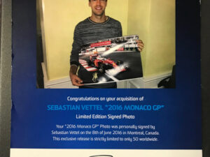 Sebastian Vettel COA