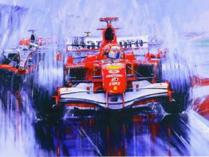 Final Victory Schumacher Print