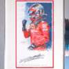 Charles Leclerc First Victory Autographed Painting
