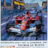Monaco 07 Autographed Poster by Nicholas Watts