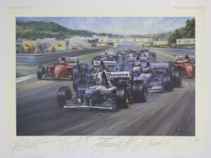 Triple Achievement with 11 Siignatures - Alan Fearnley