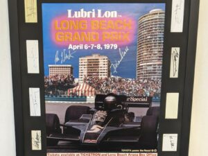 Framed Long Beach Poster