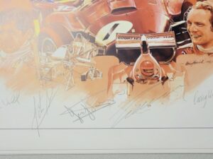 Ferrari Anniversary Craig Warwick - Signature Detail