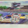 LeMans 1994 Print Signed by Hurley Haywood
