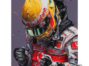 Lewis Hamilton First Race Win Canada 2007 Paul Oz Artwork