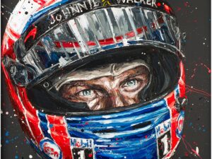 Jenson Button 2016 Paul Oz Artwork