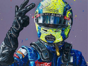 Lando Norris Celebraitng